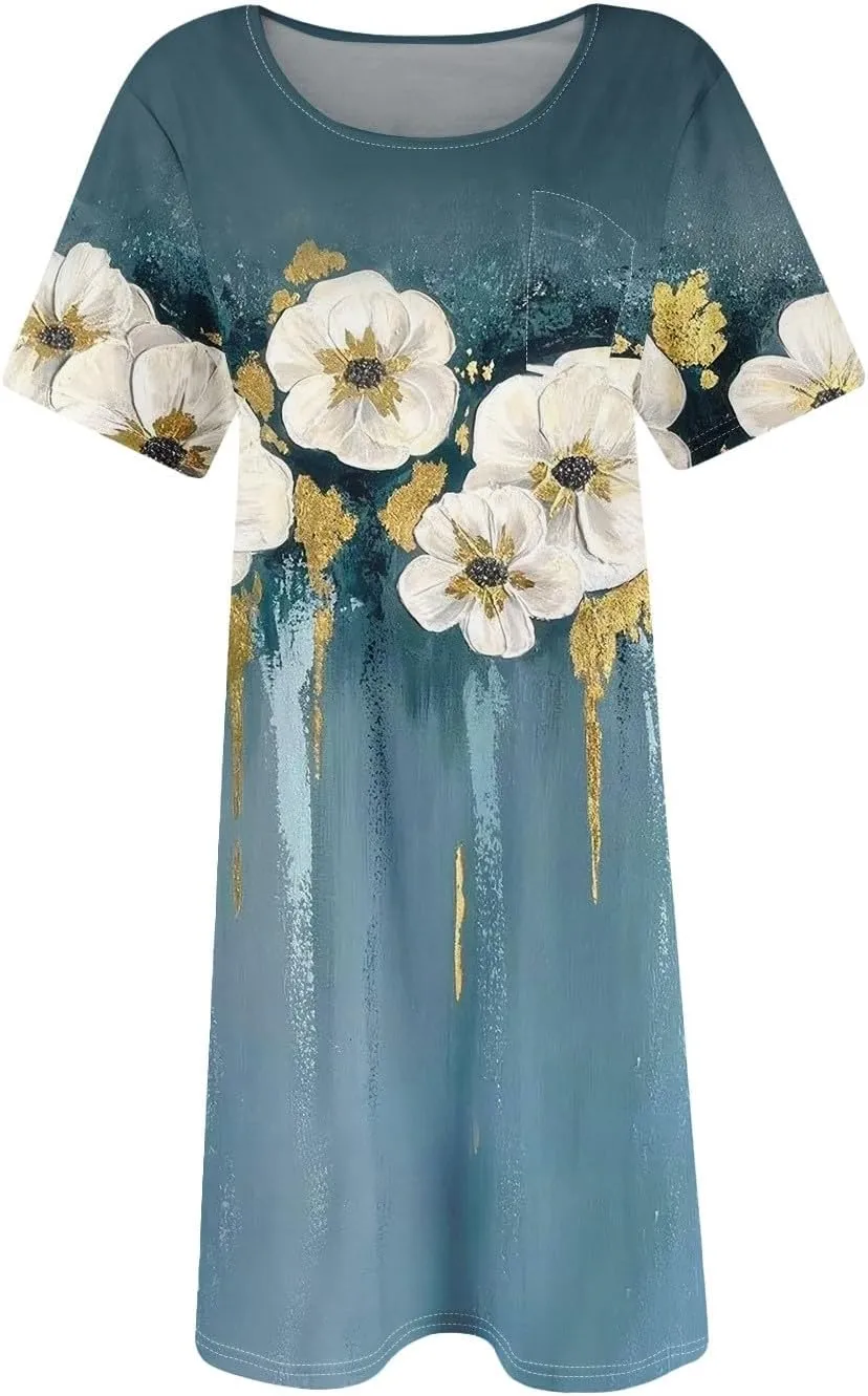 Women's Sequin Short Sleeve Dress Elegant Sparkling Party Mini Dress for Evening, Club, and Cocktail Events